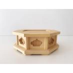 ショッピング仏像 仏像台 仏像置き 八角 本柘植 座仏 2.5寸用 立仏 5.0寸用