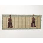 ショッピングすだれ 仏間用御簾 スダレ オーダー品 巾105cm以下 垂60cm以下 仏間用 すだれ 仏具 みす 簾