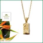 ショッピングメモリアル 遺骨 アクセサリー 遺骨ペンダント NORIKA ハワイアンジュエリー カレイキニハワイアン シルバー×イエローゴールドコーティング メモリアル ネックレス