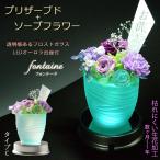 . цветок [ консервированный + мыло цветок : fontaine модель C LED Aurora подставка есть ] домашний алтарь светится . цветок бесплатная доставка 