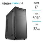 クリエイターPC Core i7-14700K RTX5070 メモリ32GB SSD1TB Z790 240mm水冷 BTO デスクトップ