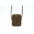  Louis Vuitton Vintage Mini dan-b сумка на плечо M45268 LV монограмма PVC кожа чай Brown Louis Vuitton 6335h