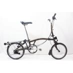 BROMPTON [ brompton ] C LINE EXPLORE MID M6R 2023 год модели 16 дюймовый складной велосипед /bai коричневый li Setagaya магазин 