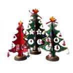 クリスマスツリー   パーティーグッズ  木製品  小物  激安 アクセント 景品 壁掛け おしゃれ クリスマスアクセ  モチーフ  プレゼント XS028