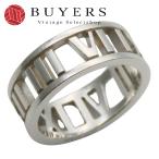 中古 ティファニー リング・指輪 アトラス オープン シルバー925 約3.5g シルバー アクセサリー レディース 女性