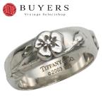 中古 ティファニー リング・指輪 フラワー シルバー925 約5.1g シルバー アクセサリー レディース 女性