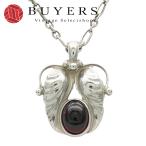 中古 ジョージジェンセン ネックレス ヘリテージ 1994 シルバー925 ガーネット 約11.1g シルバー 天然石 アクセサリー ペンダント レディース 女性