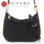 中古 ルイ・ヴィトン ショルダーバッグ バガテル NM  M46002 モノグラムアンプラント ブラック ノワール 斜め掛け 肩掛け レディース 女性