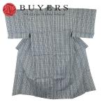  б/у юката хлопок белый темно-синий серия геометрический рисунок модный японский костюм . одежда японская одежда кимоно мужской мужчина 