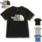 ザ・ノース・フェイス キッズ 100-150cm TNFルミナスカラーTシャツ オーガニックコットン使用 男の子女の子マラソン速乾スポーツ登山 おしゃれアウトドアブラ