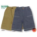夏SALE アウトレット ストライプ織ハーフパンツ/〜95cm RAGMART/ラグマート/ DD
