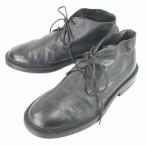 jeoks/GEOX* Goodyear производства закон / натуральная кожа / кожа / ботинки чукка [40/25.0/ чёрный ] бизнес *WB60-10
