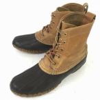 USA старый магазин *LL bean * натуральная кожа / bean ботинки [26.0/ светло-коричневый тон ] водонепроницаемый / уличный *WB33-2