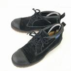 Terrem/te Lem * Vibram подошва / натуральная кожа / замша кожа короткие сапоги [26.0-26.5 степень / чёрный ]*WB64-1