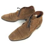 Made in Japan*THE SUIT COMPANY*vero cuoio/ натуральная кожа / замша / ботинки чукка [26.0/ чай /brown]*WB72-5