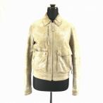 ダナキャランDKNY★フルジップ羊革/�