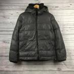 シンプリシテェ★高比率80％ダウンジャケット【レディースM/ダークグレー】/着脱可フード/SIMPLICITE PLUS◆BA126-A