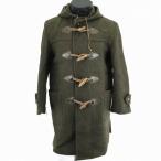 VAN JACKET INC.* шерсть 100%/ полупальто "даффл коут" / внешний [M/. светло-коричневый тон ] кривошип кнопка / обе боковой карман / Van жакет *BC141W