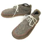 Indian/ индеец * твид / блинчики подошва / ботинки чукка / desert boots [8/26.0/ чай /BROWN] Short *WB76-3