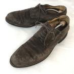  померить замена OK! Франция производства * Paraboot /PARABOOT* замша натуральная кожа / Goodyear производства закон / простой tu[9.5/28.0/ чай ] бизнес /dress shoes*bJ-56