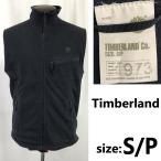Timberland/ティンバーランド★ノースリーブ/フリースジャケット/ベスト【size:S/P /黒系/black】Tops◆BJ049-j