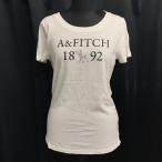 ショッピングAbercrombie Abercrombie&Fitch【アバークロンビーアンドフィッチ】 半袖Ｔシャツ【レディースM/白/white】Tops/Shirt◆BJ062-a