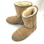 ショッピングMINNETONKA MINNETONKA/ミネトンカ★暖かムートンブーツ【7/24.0/茶/BROWN】Shoes◆bWB100-2