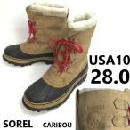 SOREL/soreru* самый популярный модель! Carib -/CARIBOU/ натуральная кожа / боты [10/28.0/brown/ чай ] внутренний ботинки имеется /Boots/Shoes*bWB120-6