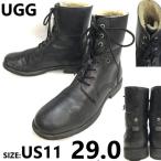  UGG /UGG* мутон / гонки выше / средний длина ботинки [ мужской 29.0/US11/ чёрный /BLACK] натуральная кожа / кожа /Leather/shearling/Boots/shoes*bWB95-52