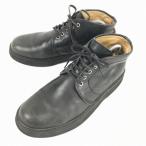 CEDAR CREST* натуральная кожа / кожа / короткие сапоги / ботинки чукка [6*1/2/25.0/ чёрный ]se темный rest *P-208