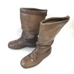  Paraboot /Paraboot* Vintage / натуральная кожа / сапоги [6.5/25.0-25.5/ чай /BROWN] обувь / Jack /80s-90s?/Vintage/Shoes*pWB86-2