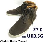Clarks Harris Tweed/ Clarks x Harris твид * короткие сапоги / - ikatto спортивные туфли [8.5G/27.0 чай ]sneakers/Shoes/trainers*sQ-646
