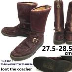  foot The Coach .-/foot the coacher/ бамбук штук ....* мех / - lako кожа?/ сапоги [27.5-28.5/ wine red ]Boots/shoes*sWB113-10