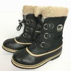SOREL/soreru боты подкладка имеется size7 24.5-25.0-25.5 ( чёрный /BLACK/ черный ) труба No.V12