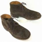  померить замена OK!4 город /CHURCH'S/ Church / замша ботинки чукка /size7G/25.5 соответствует / темно-коричневый / чай ) блинчики подошва /men's.WA54* дом H