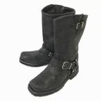  солнечный cho ботинки * Goodyear производства закон / engineer boots [24.0/ чёрный ]*WB22-9