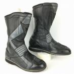 DAINESE/ большой ne-ze/ кожа / натуральная кожа /lai DIN g/ мотоцикл ботинки /size41/25.5-26.0( чёрный ) боковой Zip / Sune . протектор /bike/).No.WL73