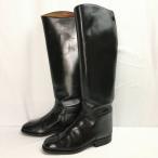  померить замена OK! все кожа CAVALLO бегемот ro верховая езда ботинки size38 23.5-24.0 Vintage жокей сапоги темно-бордовый? труба NO.WT13
