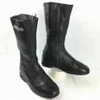 90s?Vintage /daytona/ Daytona /lai DIN g/ мотоцикл ботинки /lai DIN g/ touring /size39( чёрный ) боковой Zip /bike)/men's.No.WT21