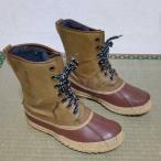 80s-90s Vintage *soreruSOREL[WOS8 24.5-25.0-25.5 степень ] Canada переплёт кожа боты * внутренний есть vintage Snow boots*XA8