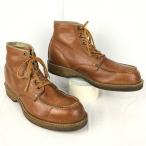 80s-90s?/Vintage*GRABBER steel tu/ Work / милитари ботинки размер 6.5D/24.5 чай / Brown безопасная обувь труба No.YA220