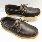  померить замена OK!Paraboot Paraboot [ размер 6.5 25.0 темно-коричневый / чай ] натуральная кожа deck shoes мокасины Shoes boots труба NO.ZF-131