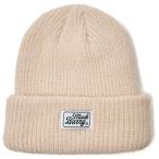 MACK BARRYmak Bally [BEANIE( Beanie )] CLASSIC LABEL SOFT CANDY BEANIE слоновая кость 