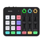NAGAOKA Type-C USBオーディオミキサー 初めてライブ配信を行う方にも使いやすい 軽量コンパクト設計 M-SMIX1