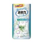 (まとめ) エステー トイレの消臭力 アクアソープ 400ml 1セット(3個) 〔×5セット〕