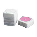（まとめ）TANOSEE CD・DVD不織布ケース両面2枚収納 1セット(500枚:100枚×5パック)〔×3セット〕