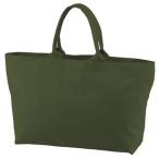 Yahoo! Yahoo!ショッピング(ヤフー ショッピング)トートバッグ 25L 容量 大型 OD オリーブ 綿100％ ヘビーウェイト 11.5オンス 綿キャンパス ジッパー付 丈夫 エコ トートバック