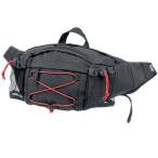 Yahoo! Yahoo!ショッピング(ヤフー ショッピング)ウェスト ＆ ショルダー 2WAY バッグ ブラック オープンメッシュポケット付 ウェストバッグ ショルダーバッグ ミリタリーバッグ