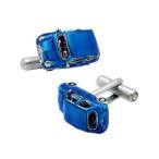 Yahoo! Yahoo!ショッピング(ヤフー ショッピング)SWANK（スワンク） 日本製 ミニクーパーのカフス ブルー