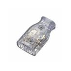 YAZAWA 5個セットコンセントボディークリア SF4615CLX5